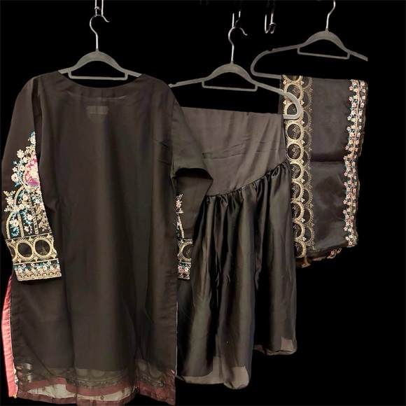 NEW Gharara suit Large BUST 42 - Picture 5 of 9